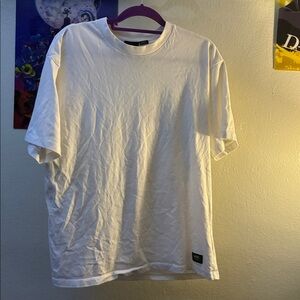 Vans White Loose Fit T-Shirt